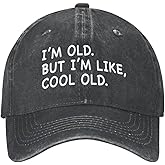 Philysonic I'm Old But I'm Like Cool Old Hat Women Dad Hats Cool Caps