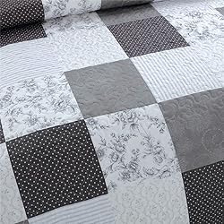Ycosy Floral Quilt Set Full/Queen Size Patchwork