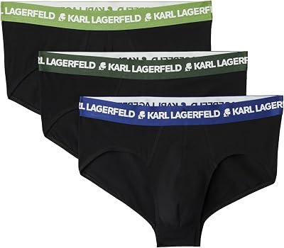 Herren Logo Brief Colorband (3 Pack) Wald/Dill/Mittelalter M