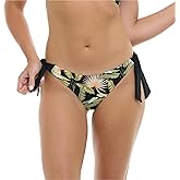 Skye Womens Zoey Sash Tie Mid Coverage Bikini Bottom Swimsuit