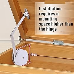 2 Pack | Toys Box Hinges Soft Close - HBL’ Lid