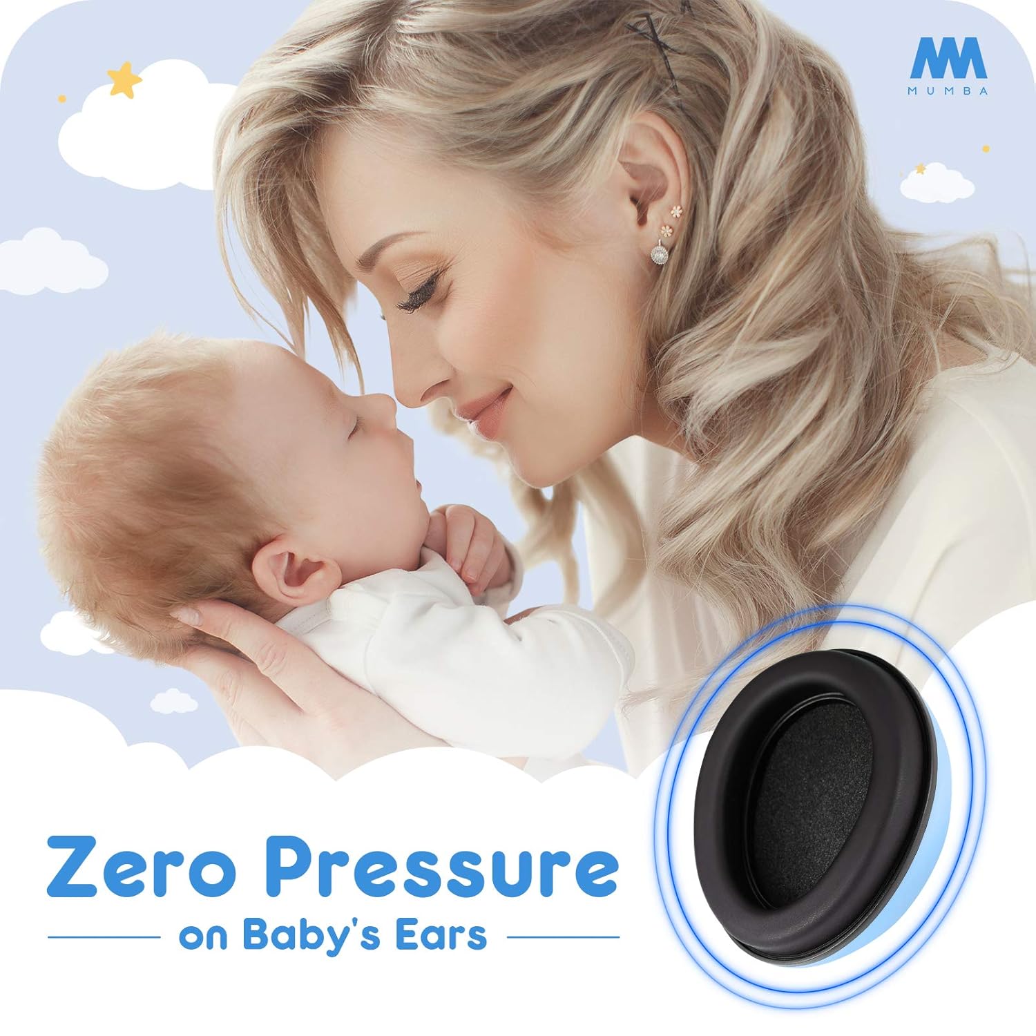 Baby Ear Muffs For Airplane Concerts Noise Cancelling Ear Protection
