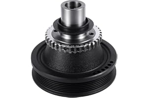 AULINK 594-236 Harmonic Balancer Crankshaft Pulley (4.0L V6) for Ford Ranger 2001-2011, Explorer 2003-2010, Explorer Sport Tr