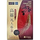 LENITH Korean One Ginseng Tea Packets, Sachets-Concentrated Ginseng Extract, Easy Dissolve Granulate Form, Hot or Cold Tea_10.58 oz / 300 g (3g x 100ea)