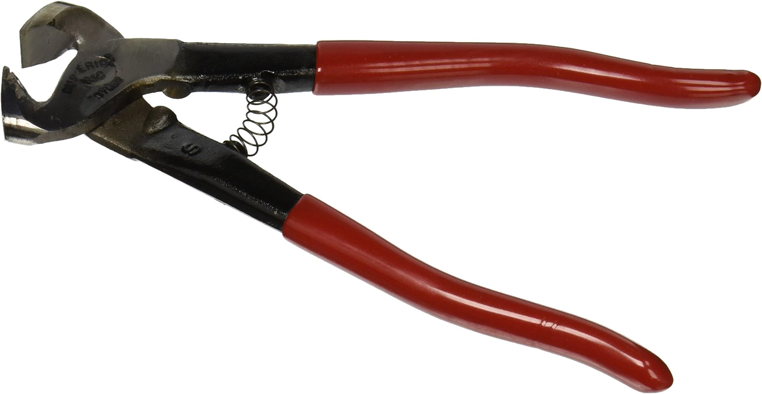 Superior Tile Cutter and Tools ST022 Number 85C Carbide Nippers with Centered Jaws, 5/8-Inch, Red