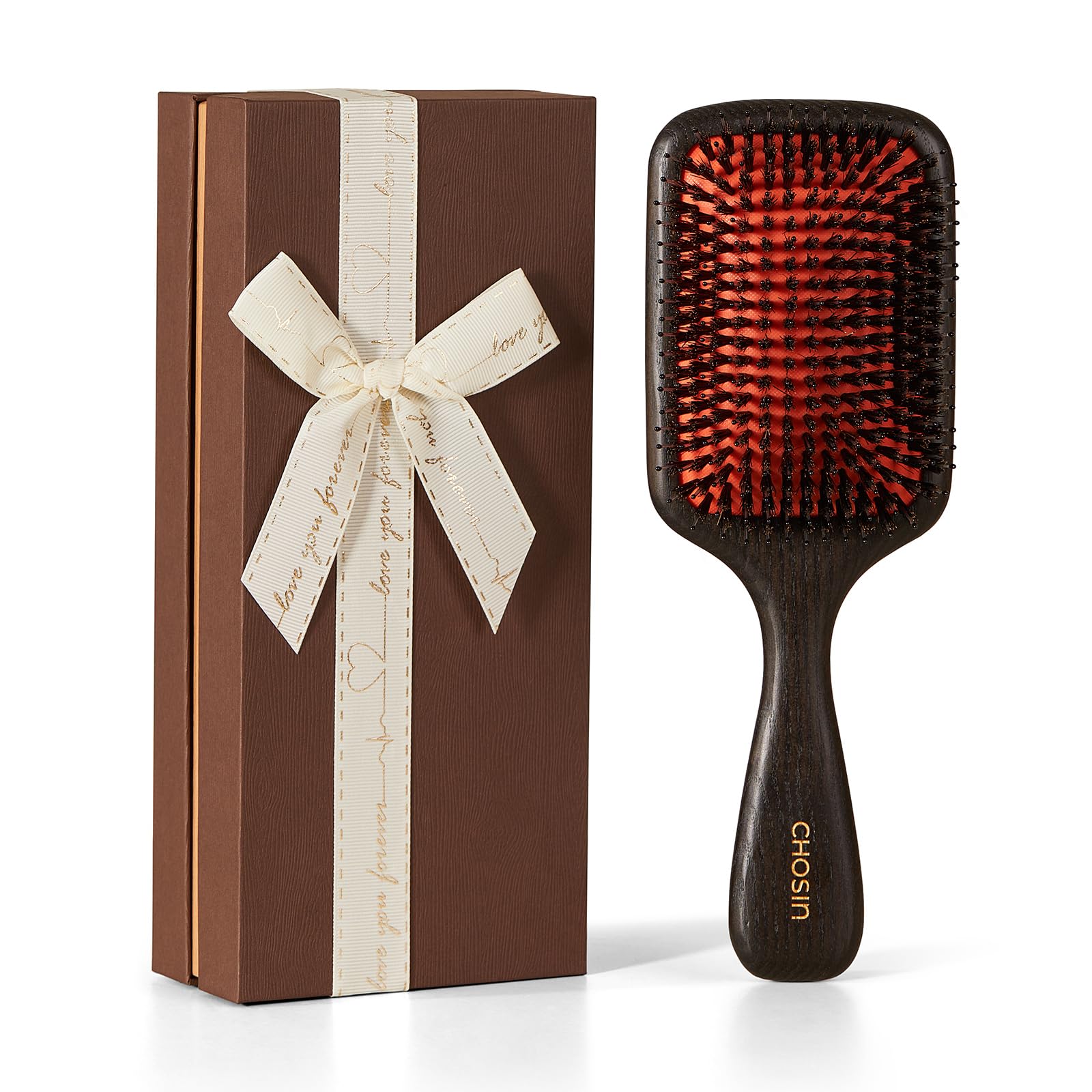 BESTOOL Hair Brush Boar Bristle Paddle Brush - Image 4