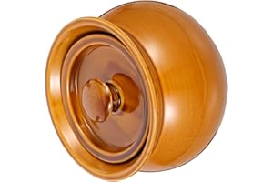 EXQUIMEUBLE Ceramic Soup Jar with Lid 400ml Brown Kitchen Soup Bowl Household Cooking Pot for Stewing