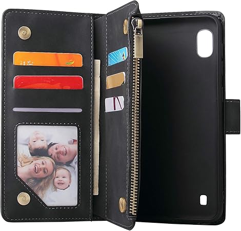 Zcxg Kompatibel Mit Handyhulle Samsung Galaxy A10 Hulle Leder Brieftasche Samsung Galaxy A10 Handyfach Leder Schutzhulle Silikon Hulle Innere Tasche Geldborse Fur Damen Und Herren Schwarz Amazon De Musikinstrumente