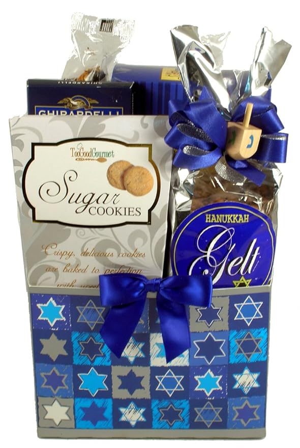 Happy Hanukkah Gift Baskets Gourmet Snacks