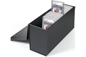 tutata PSA Graded Card Storage Box, PSA Graded Card Storage Holder Container Slabs Box - 1 Pack