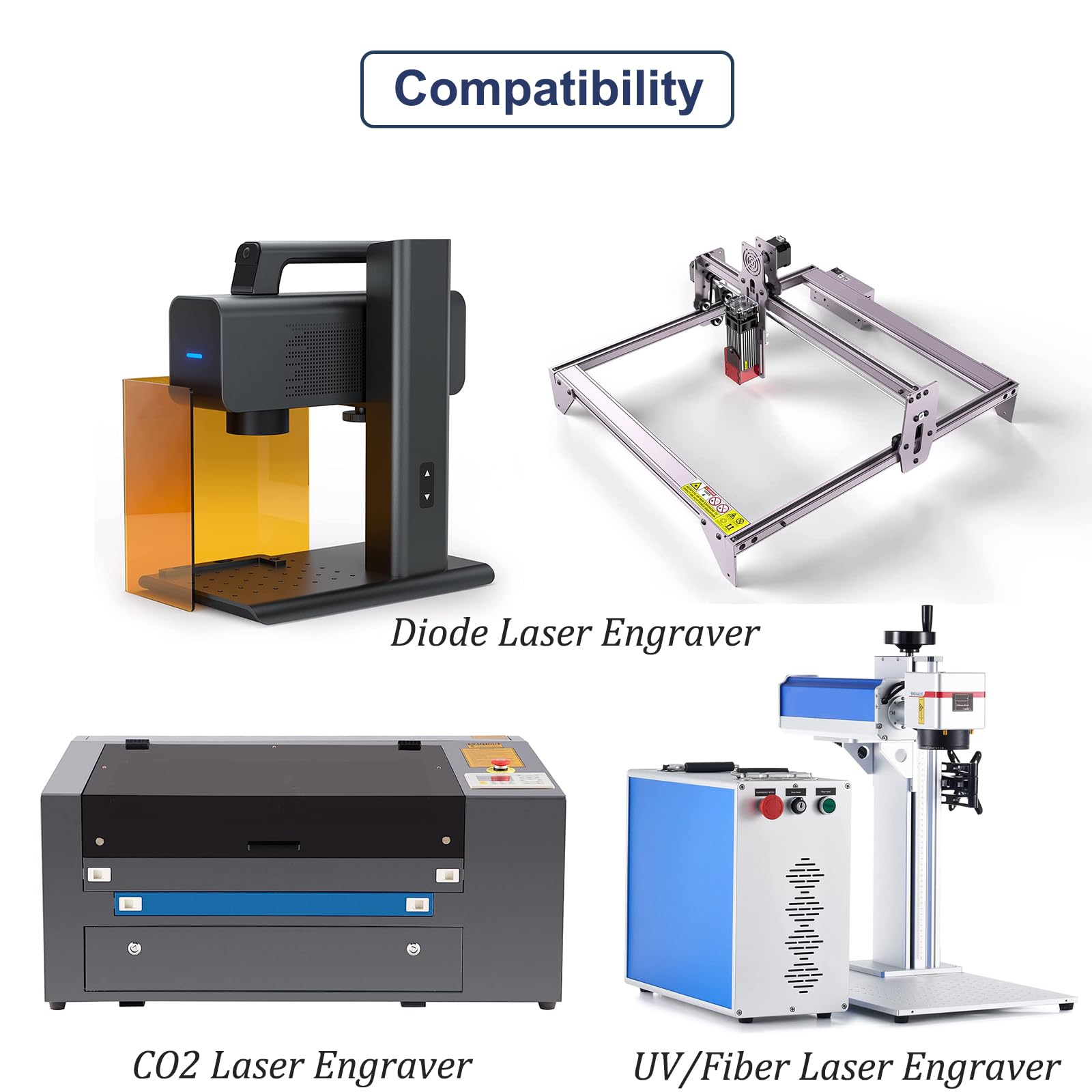 Colored Laser Engraving Marking Paper for CO2 Diode DIY Laser Engraver Machine Tools for Ceramics Glass Crystal Stone Tiles