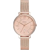 Fossil Women's Jacqueline Quartz Stainless Steel Three-Hand Watch