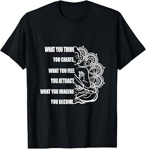 Buddha Meditation Shirt Law of Attraction T-Shirt