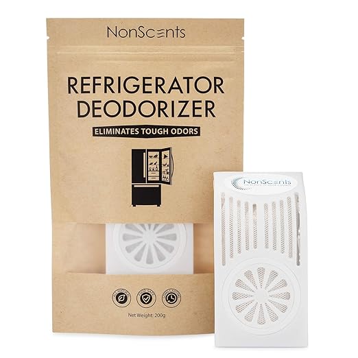 Desodorizador de refrigerador NonScents – Dura hasta 6 meses ...
