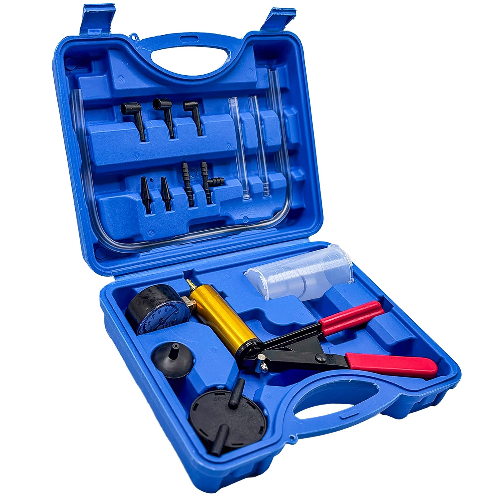 Photo 1 of TONZACK Brake Fluid Bleeding Device,Vacuum Manual Pump,Brake Bleeding, 0~30 inHg (kPa),Brake Bleeding Device Auto,Brake Bleeding Device