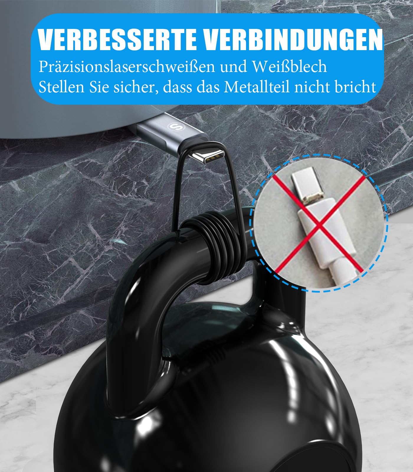 sweguard USB C Kabel 3.1A [2Stück 3m] Schnellladung, Ladekabel USB C Nylon für iPhone 15 16 Pro Max, Samsung Galaxy S24 S23 S22 S21 S20 S10 S9 S8 Plus,Note,A71 A55 A52 A51 A50 A15,Flip Pixel LG Moto 7