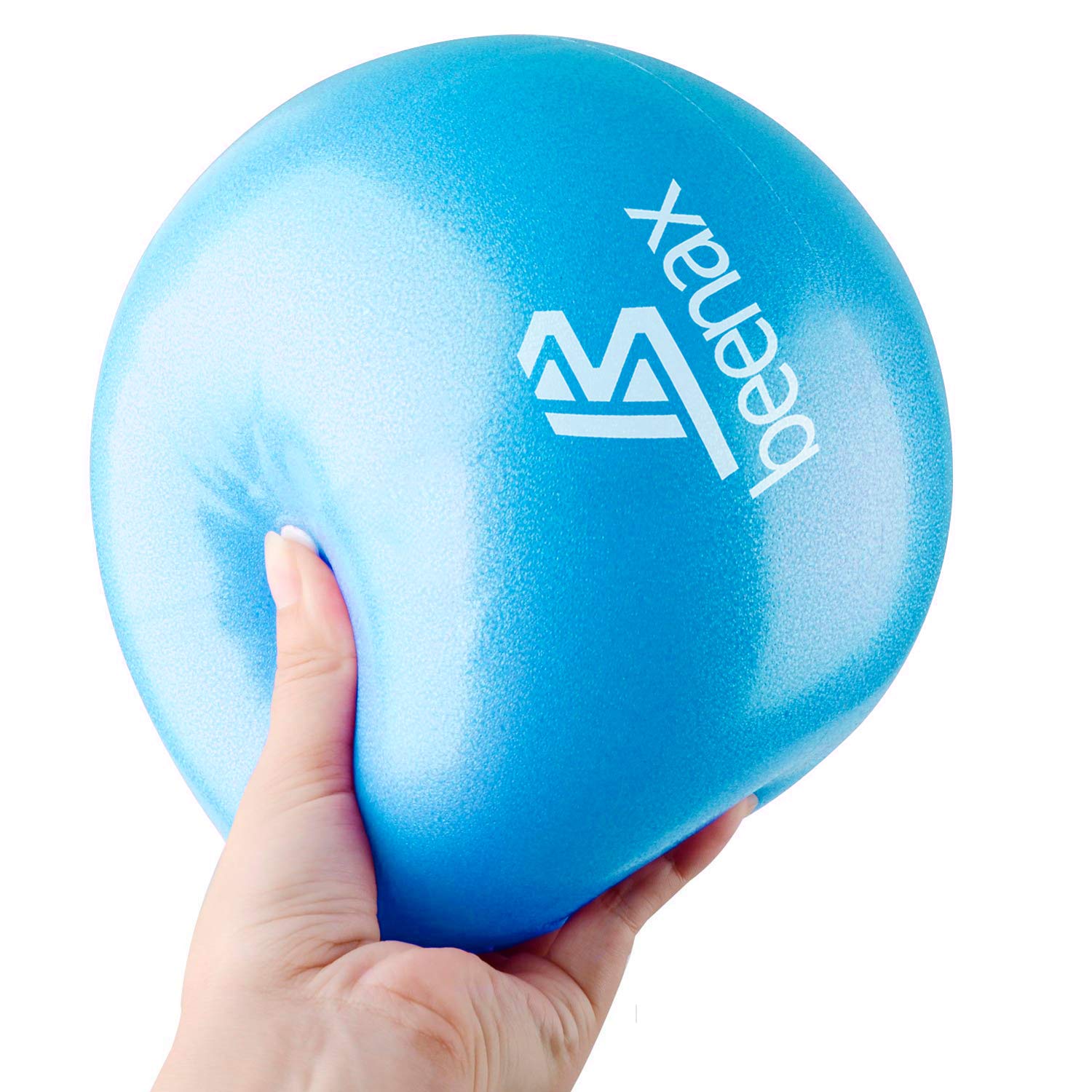 Beenax 23cm Soft Pilates Ball - 9 Inch Exercise, Mini Barre, Gym Ball - Perfect for Yoga, Pilates, Core Training, Physical Therapy and Balance (Home & Gym & Office)