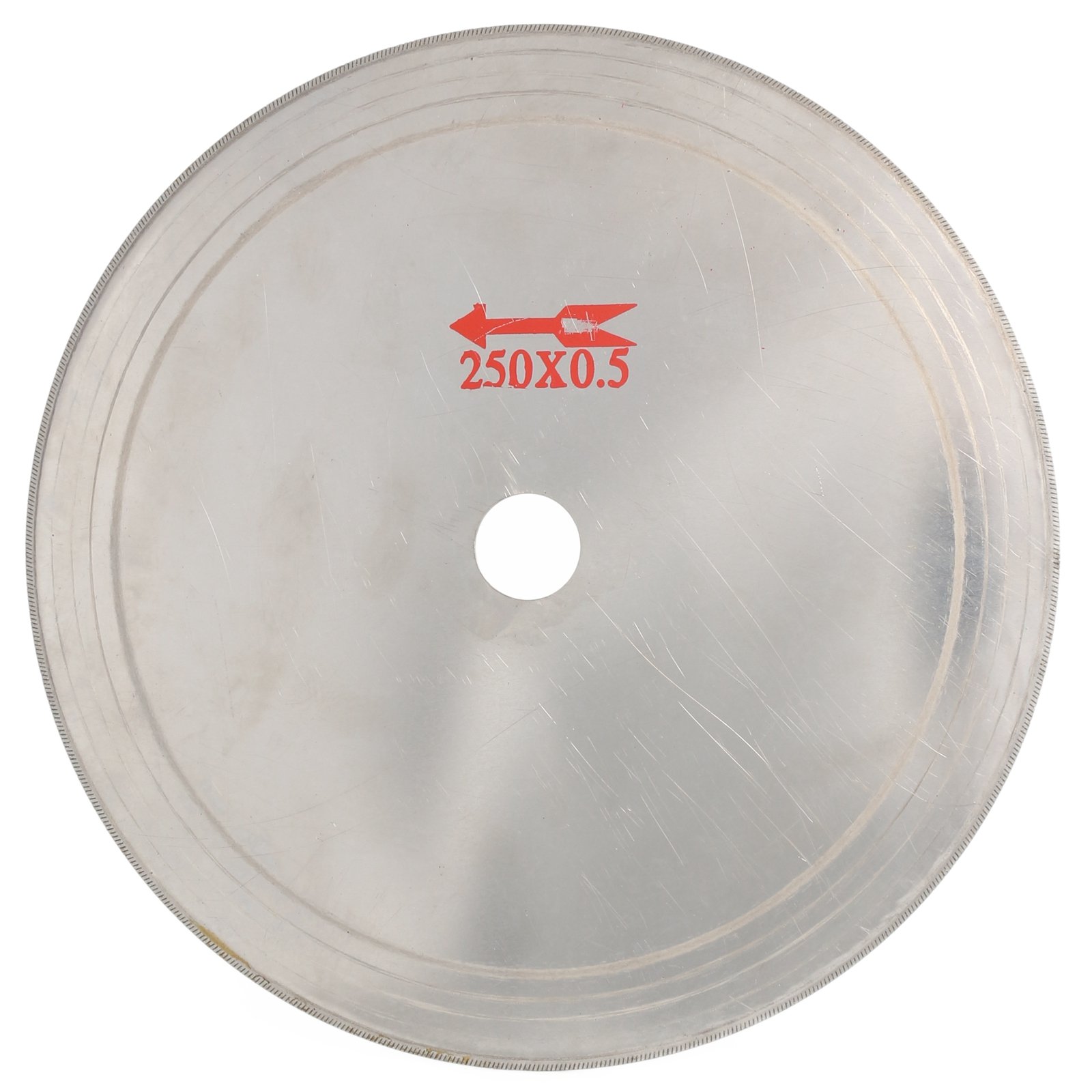 Photo 1 of 10" inch Diamond Lapidary Saw Blade Ultra-Thin Rim 0.65mm Cutting Disc Tools for Gem Stone