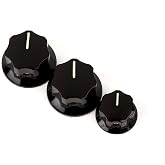 Fender Jazz Bass Knobs - Black
