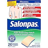 Salonpas Pain Relieving Patch, 20 count