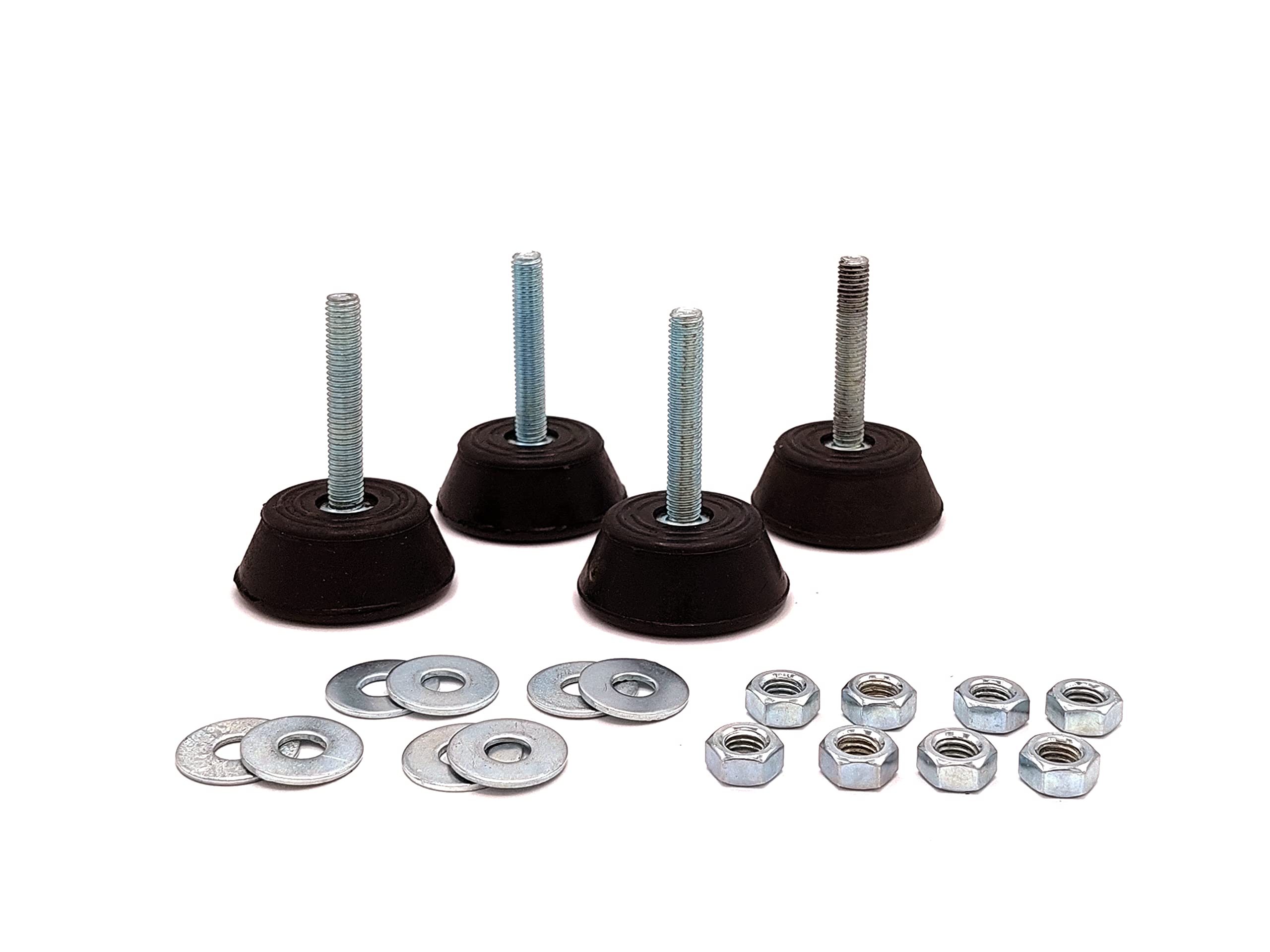 Fischer 524494 Anti-Vibration Floor Feet, Grey