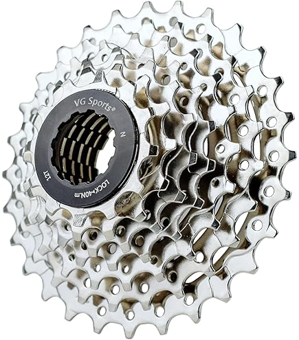 Amazon.com : Sunrace CSM63 7-Speed Nickel Plated Cassette, 11-28T