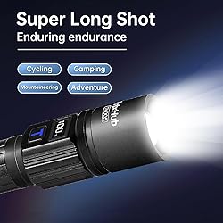 Rechargeable Flashlights 2 Pack, Super Bright High