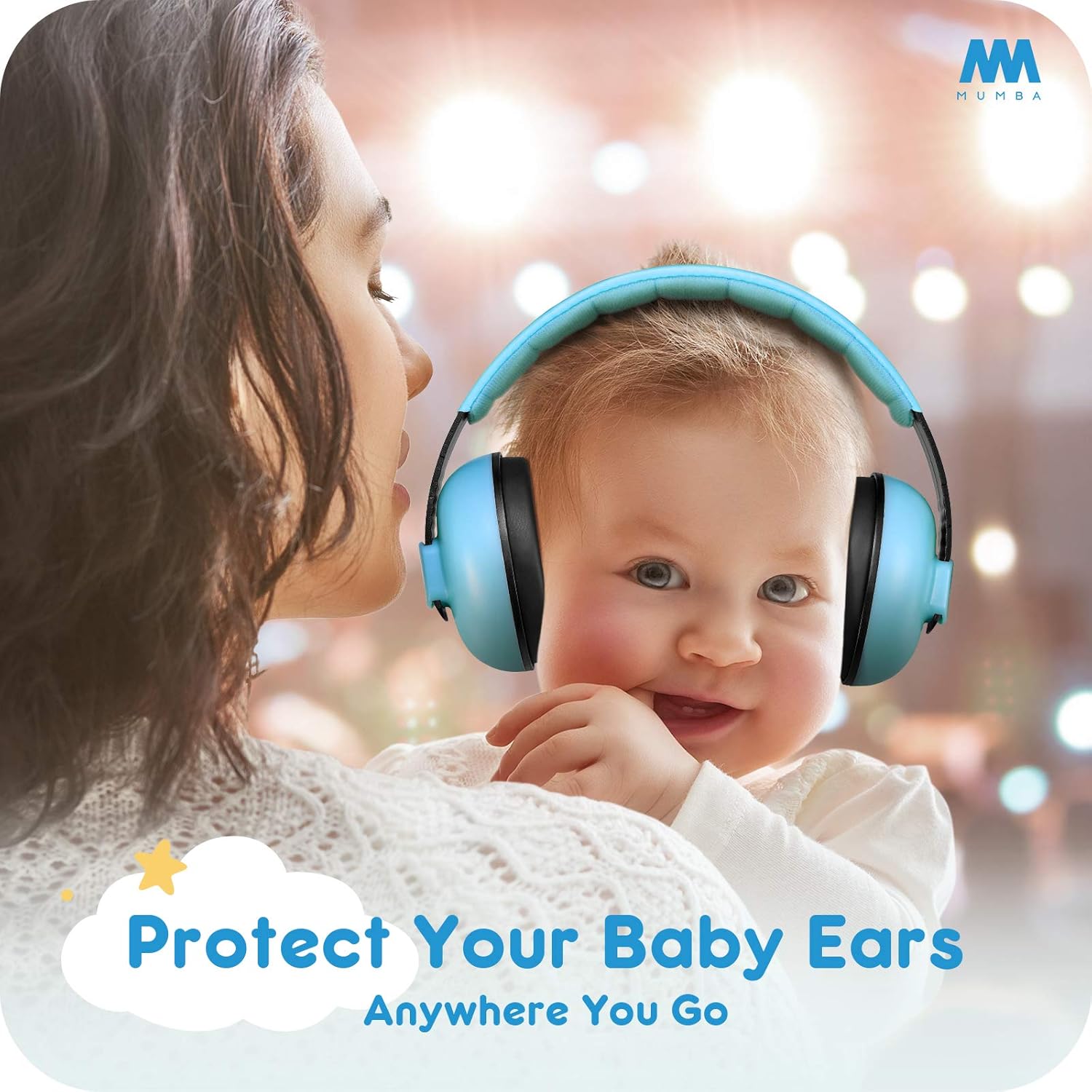 Baby Ear Muffs For Airplane Concerts Noise Cancelling Ear Protection