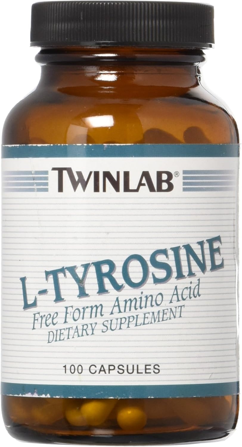 Twinlab L-Tyrosine, 500mg 100 Capsules