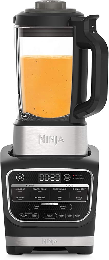 Ninja Blender And Soup Maker Hb150uk 1000 W 1 7 Litre Jug Black Amazon Co Uk Kitchen Home