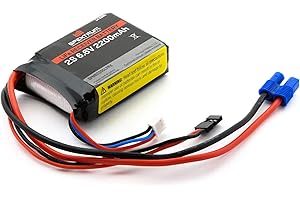 Spektrum 2200mAh 2S 6.6V Li-Fe Receiver Battery