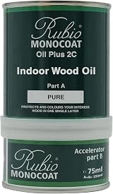 Rubio Monocoat Pure Wood Oil Finish 350ml - 1 Layer Protection Accelerator