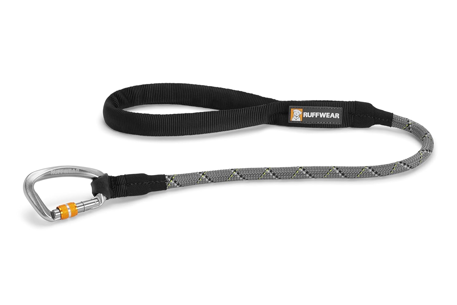 Ruffwear Short Dog Lead with Carabiner Clip, One Size, Granite Gray