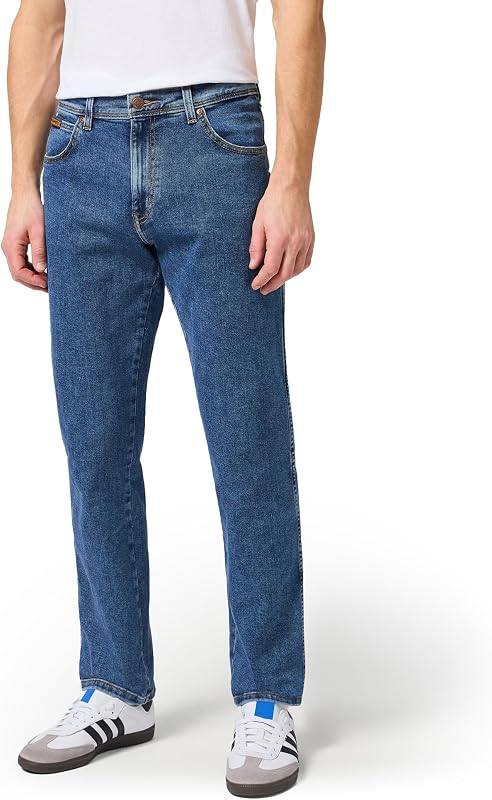 - Jeans Uomo - vestibilità Dritta Authentic - Texas - Stonewash