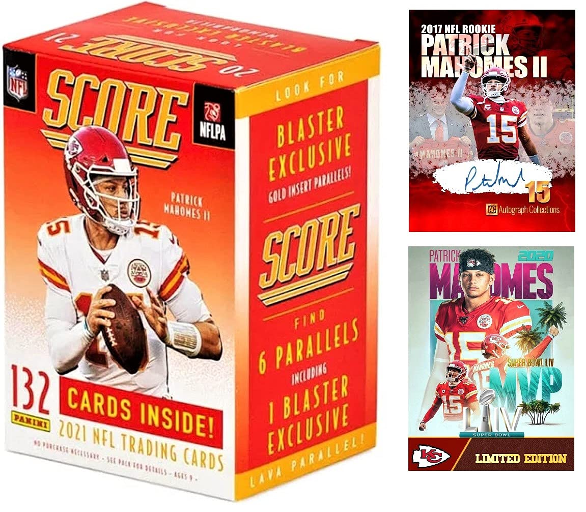 NEW 2021 Panini SCORE Football Cards FACTORY SEALED Blaster Box with 1 | amzdealz