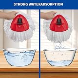 DRSUMLF 5pk Mop Replacement Heads for Vileda 1 Tank System Microfiber Deep Clean view 7