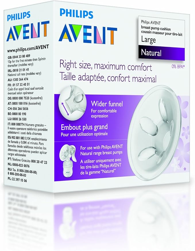 philips avent breast pump cushion small