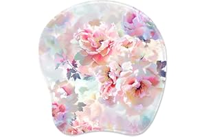 ITNRSIIET Mouse Pad Non-Slip Rubber Base Smooth Surface Stitched Edges Waterproof Durable Compatible with All Mice for Office