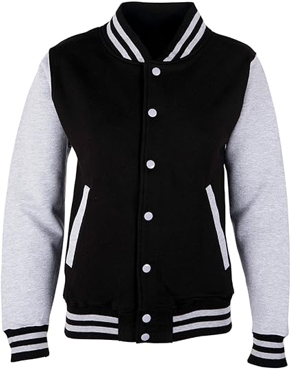 EZYshirt Unisex Damen Herren & Kinder College Jacke