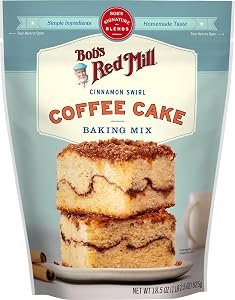 Bob's Red Mill Cinnamon Swirl Coffee Cake Baking Mix, 18.5oz