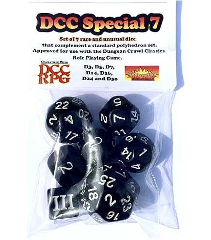 AUSTOR Lot de 15 dés polyédriques complets D3-D100 avec sac de rangement en cuir avec cordon de serrage pour jeux de rôle (noir et violet