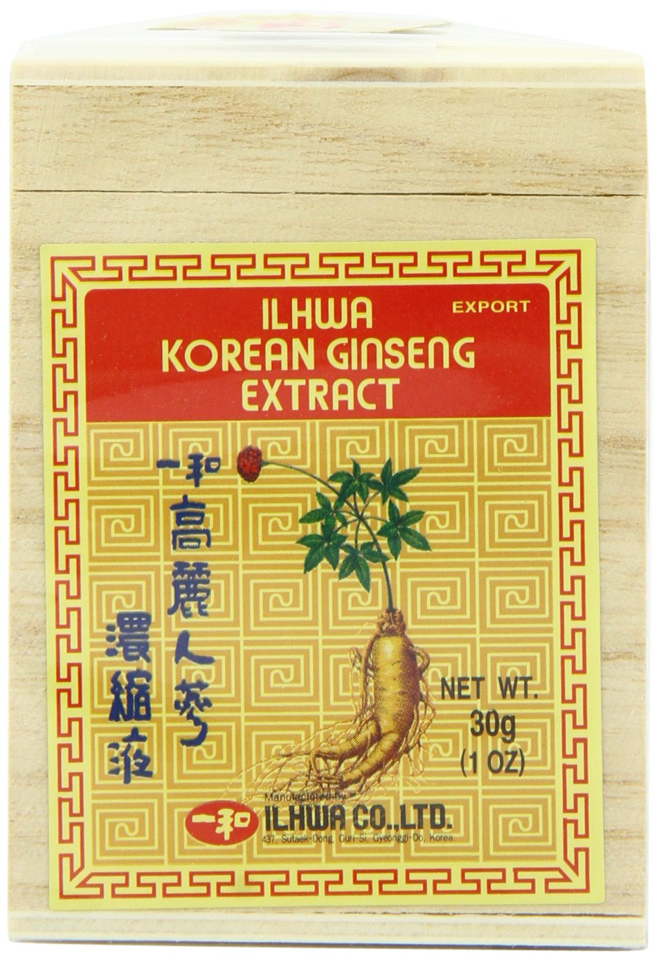 Il Hwa Ginseng 46901 Korean 100 Ginseng Extract Contains Beneficial Ginsenosides Comes With A