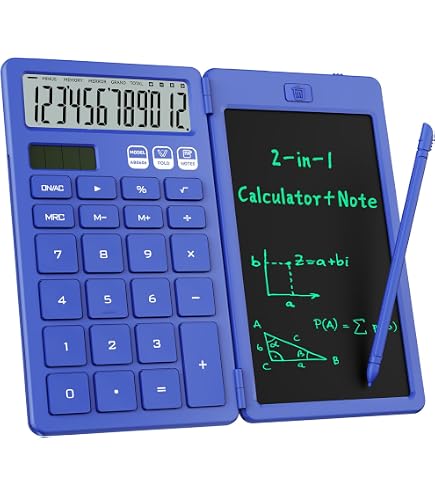 Amazon.com : Achieva Scientific Calculator with Erasable LCD