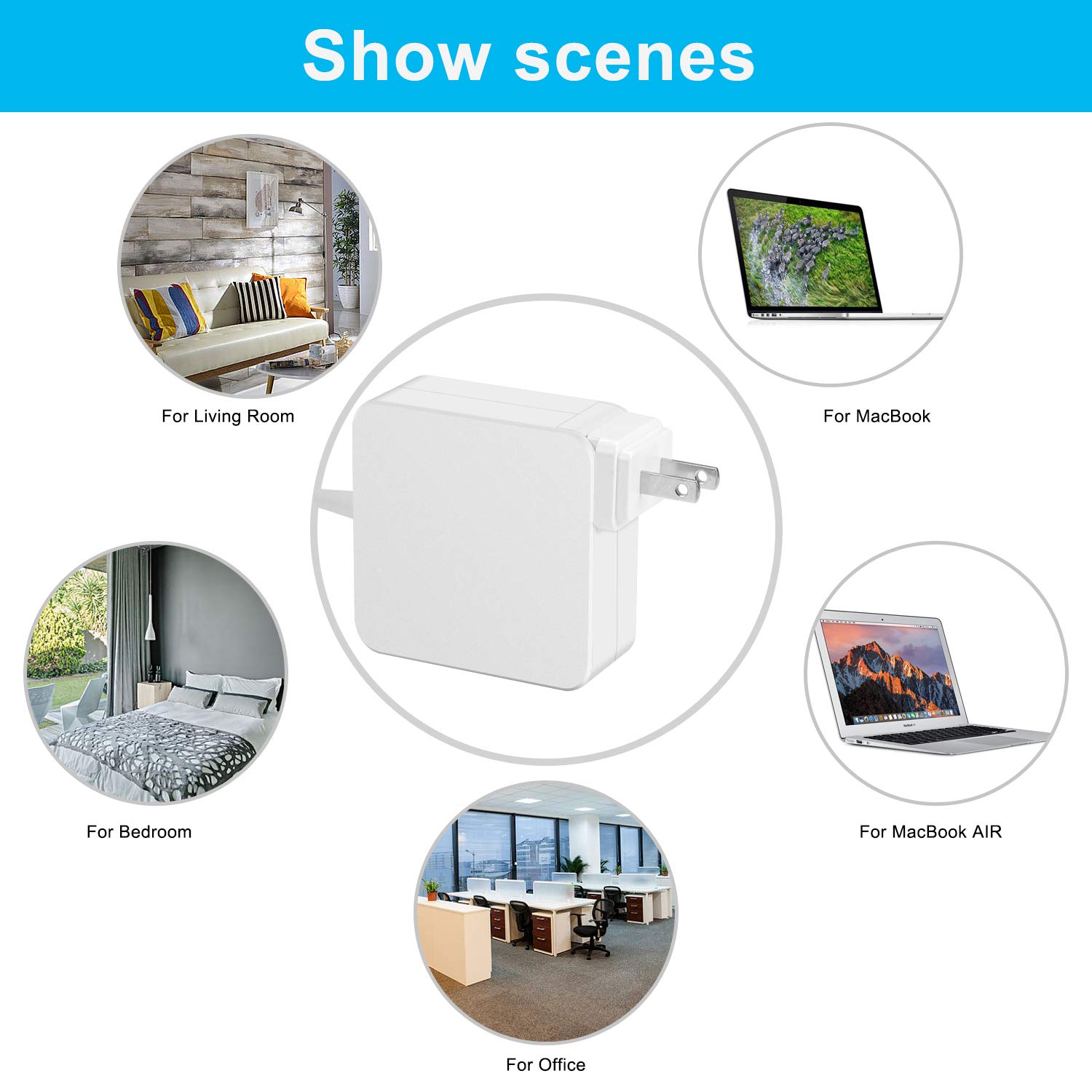 Before Mid 12 Models Mac Book Pro Charger 60w Magsafe Power Adapter For Mac Book Pro 13 Inch A1181 A1278 A1184 A1330 A1342 Electronics Chargers Adapters