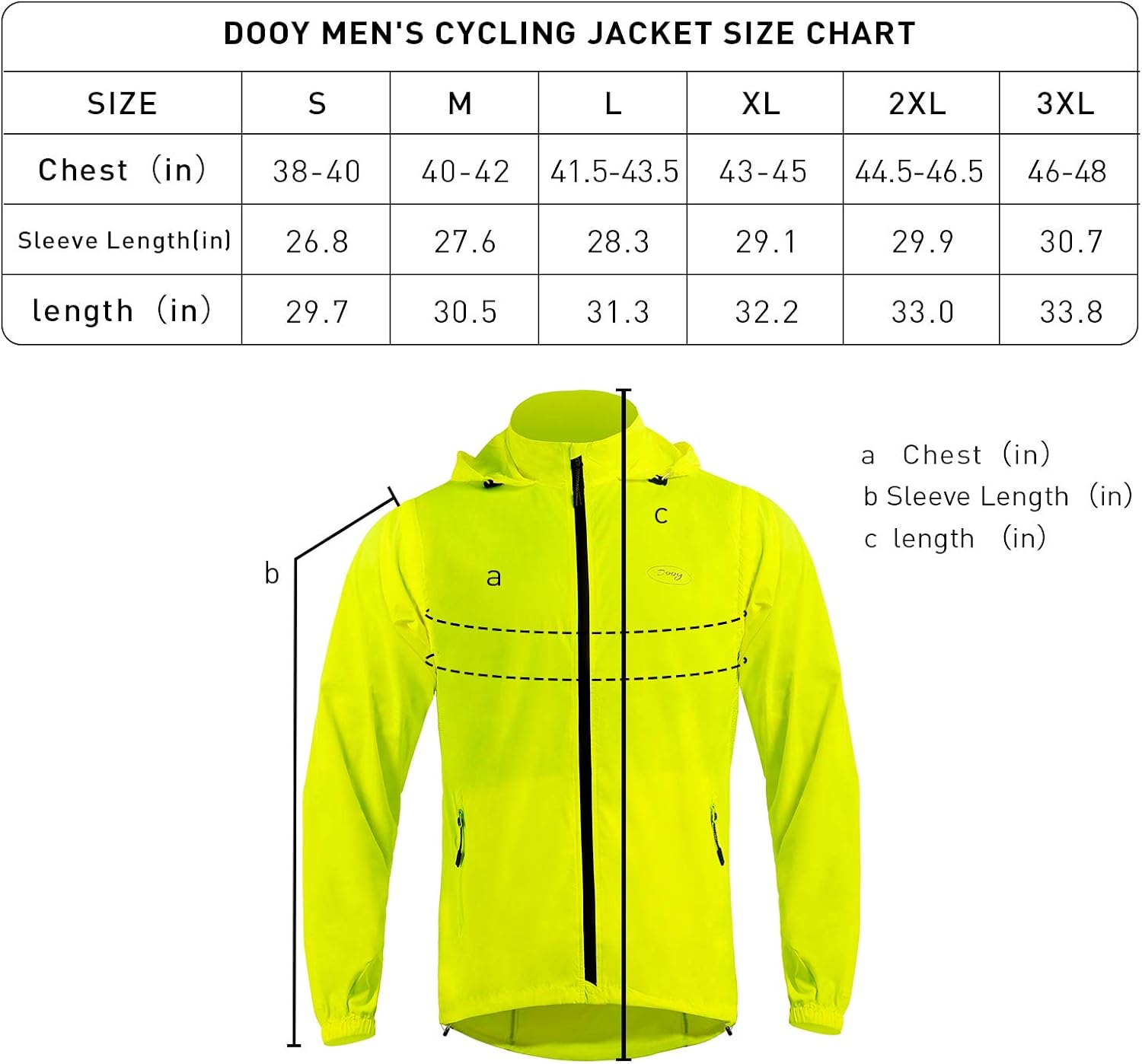 Men's Cycling Jacket Windproof Running Vest Lightweight Hight Visibility Outdoor Windbreak With Detachable Sleeves : Sports & Outdoors