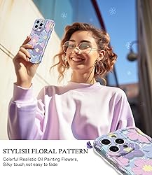 Avocase for iPhone 16 Pro Case, Colorful Oil