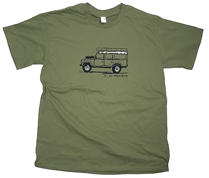 barbour land rover t shirt