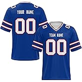 Custom Football Jersey Personalized Team Name Number Logo Jerseys Customized Football Shirt for Men Youth Women Kids