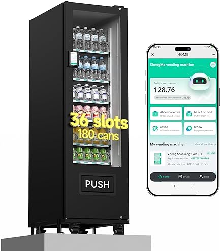 Amazon.com: EPEX G660W Cashless Extra Large Refrigerated Combo