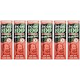 ZIG-ZAG Hemp Wraps 6-Pack - Georgia Fields (2 Wraps Per Pack) 100% Natural, Slow-Burning Hemp Wraps